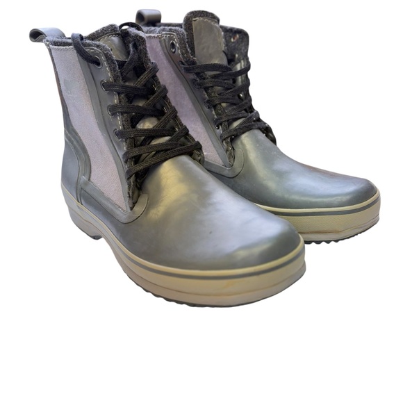 Sorel Other - Sorel Men's Woodbine Canvas Rubber Outdoor Lace Up Ankle Boots Grey Size 11‎